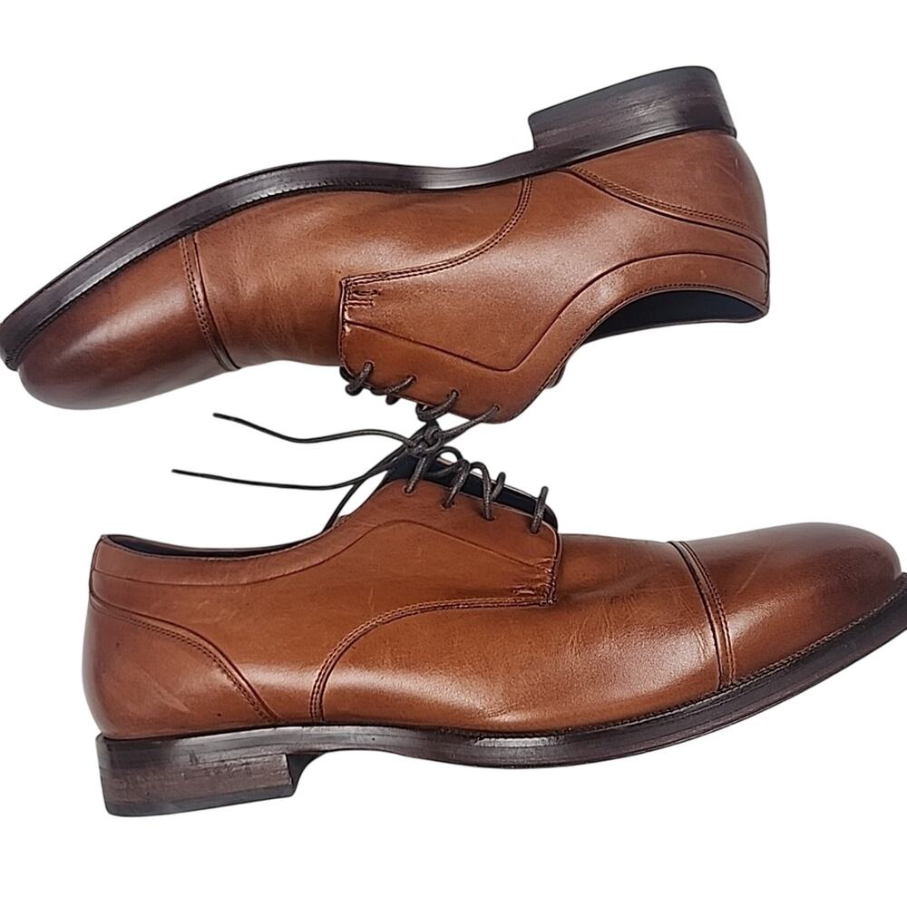 Cole Haan Grand 360 Men's 13 W Brown Benton Cap Toe Oxford Shoes